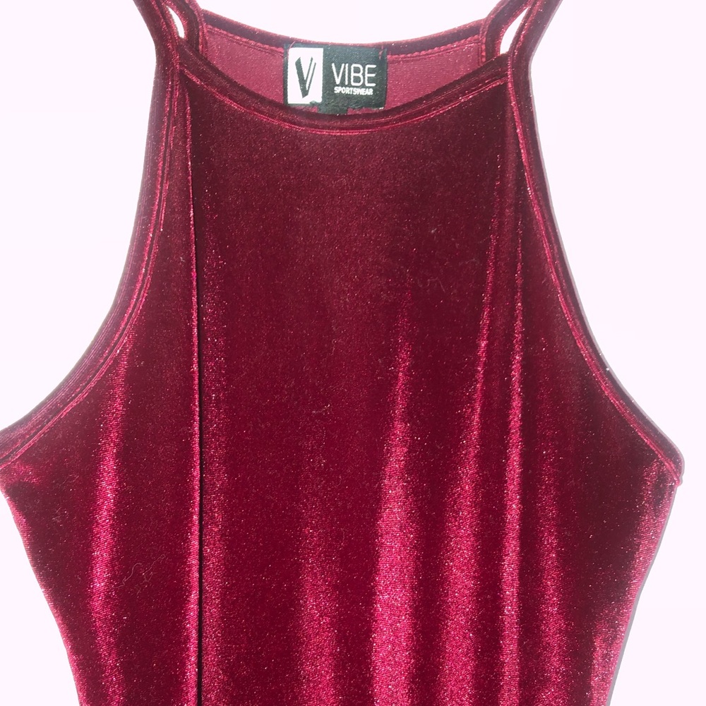 Red Velvet Mini dress
